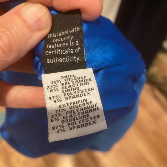 Diana Von Furstenberg  Blue Jori Dress - Picture 6 of 8